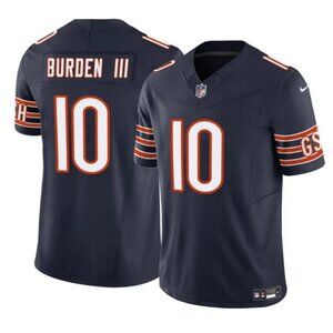 Luther Burden III Navy Vapor Stitched Jersey Choose for Mens Youths